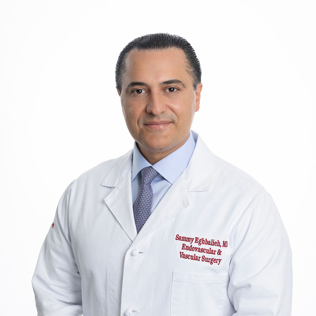 Dr. Sammy Eghbalieh, endovascular and vascular surgeon at Southern California Multi-Specialty Center serving Los Angeles