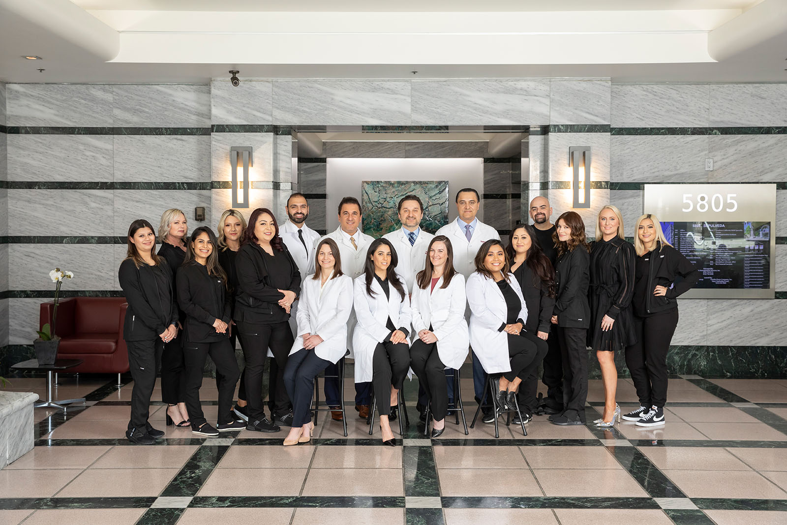 The whole team at SCMSC serving Los Angeles