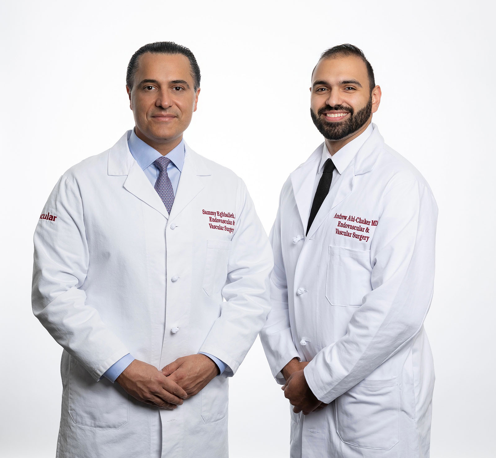 SCMSC Vascular and Endovascular surgeons Drs Sammy Eghbalieh and Andrew Abi-Chaker