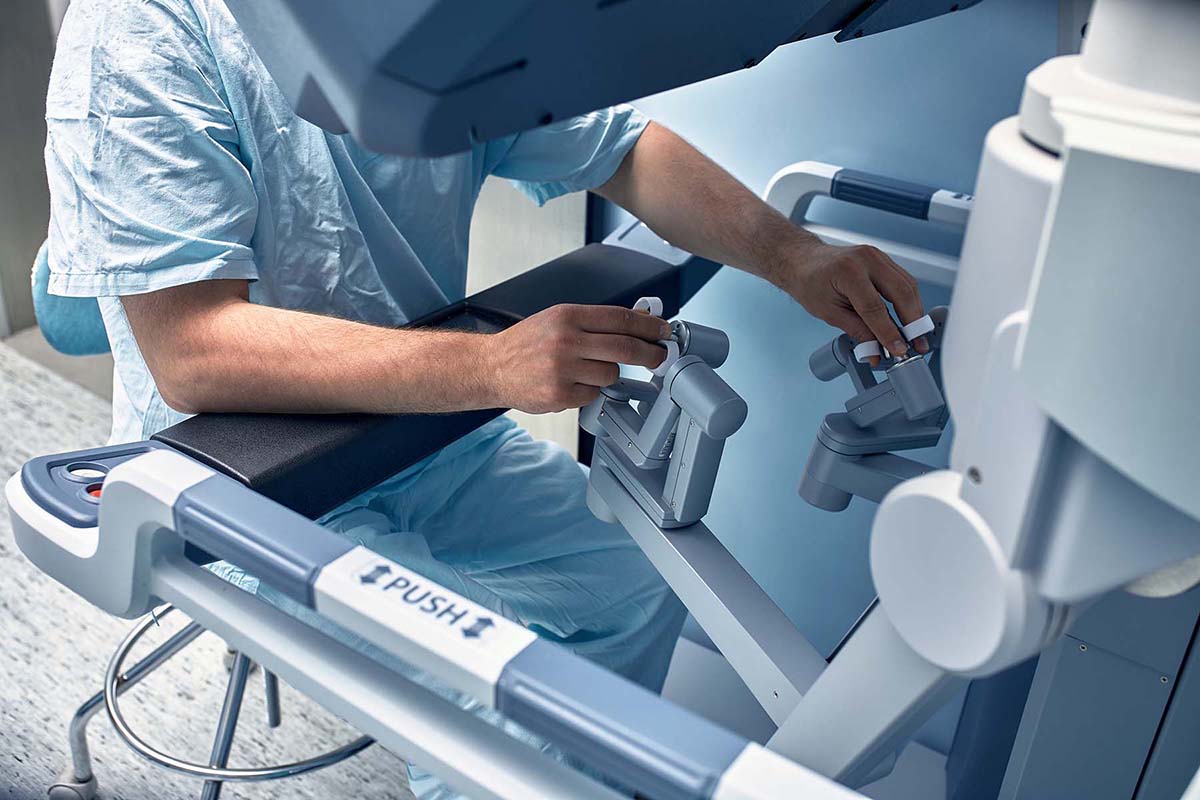 Robotic liver surgery can offer minimal scarring and faster recovery