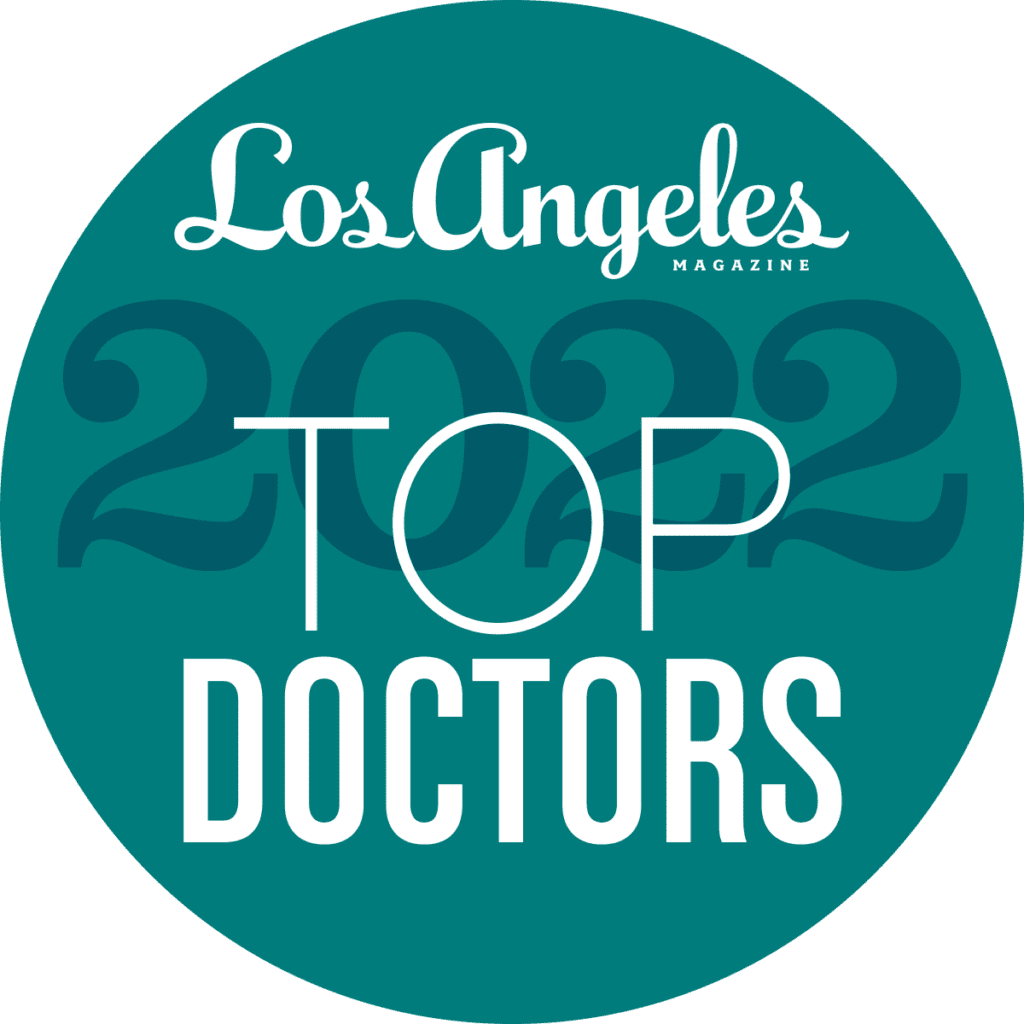 Awarded "Top Doctors" by Los Angeles Magazine
