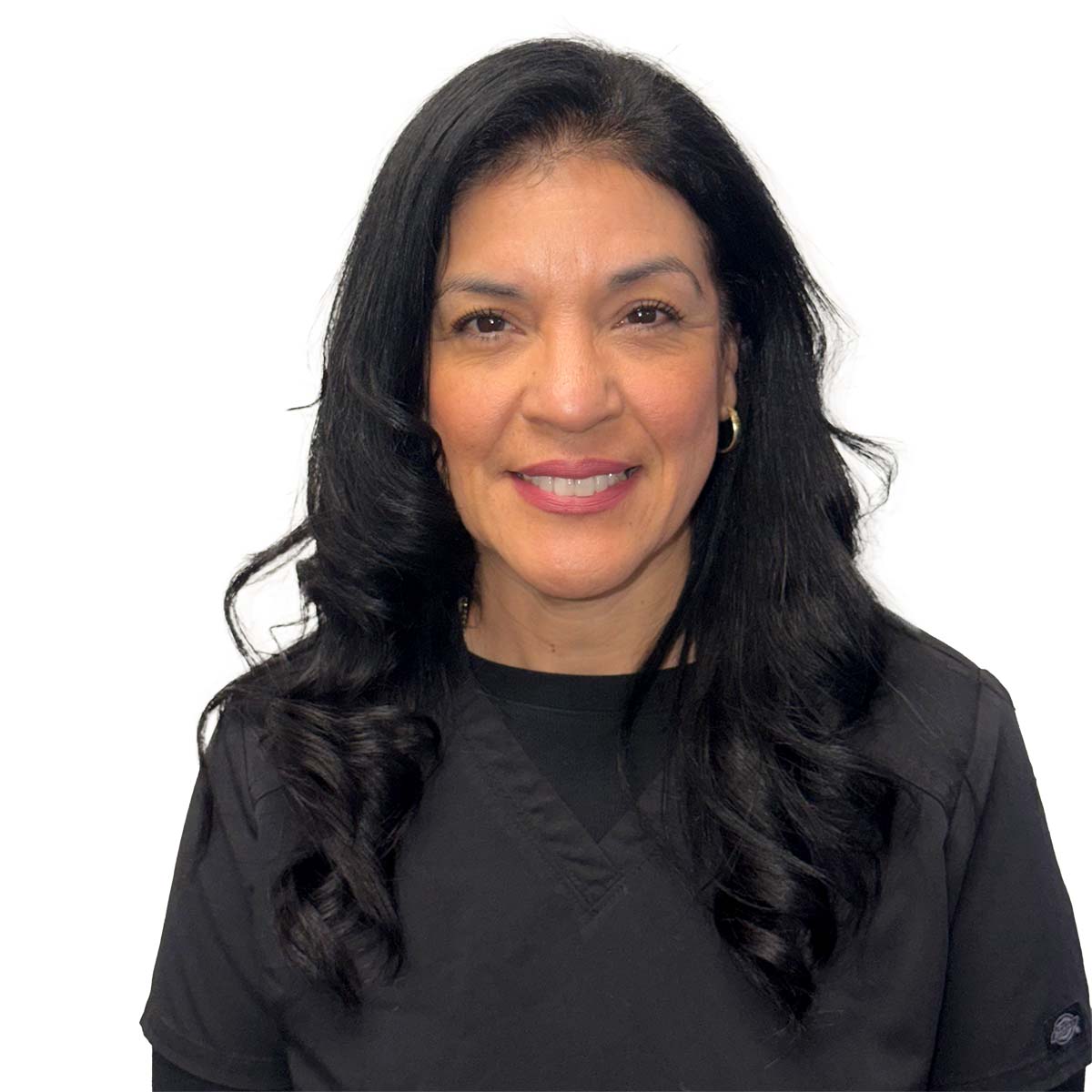 Sandy, a receptionist at SCMSC